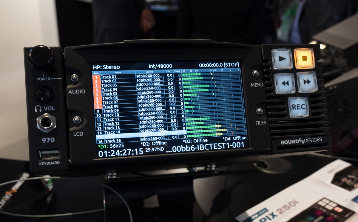 IBC 2014 : SoundDevices