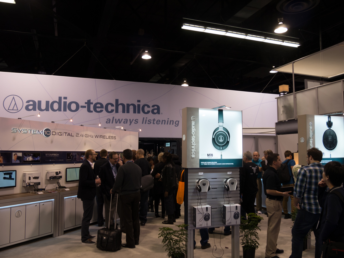 NAMM2015 Day3 : audio-technica